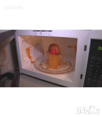 Почистващ уред за микровълнова фурна Angry mama, снимка 2 - Други - 52699426