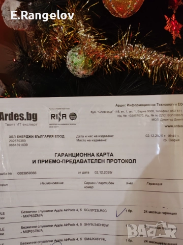 Apple AirPods 4+кейс -нови/неразпечатвани, снимка 5 - Безжични слушалки - 52832517