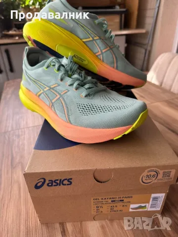 Мъжки маратонки за бягане ASICS GEL-KAYANO 31 PARIS, снимка 1 - Маратонки - 49541543