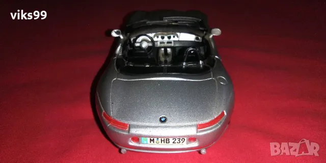 BMW Z8 Maisto Made in Thailand - Мащаб 1:24, снимка 4 - Колекции - 48480294