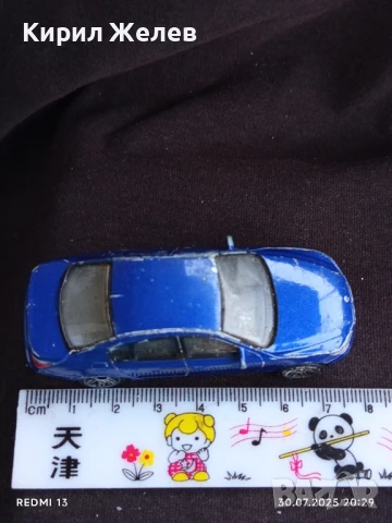 Метална количка BMW 5 SERIES рядка за КОЛЕКЦИЯ ДЕКОРАЦИЯ 41768, снимка 6 - Колекции - 51196576