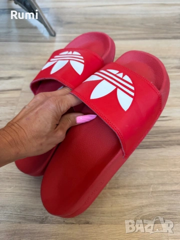 Оригинални спортни чехли adidas Adilette Lite! 42 н, снимка 5 - Маратонки - 50822625