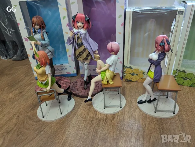 The quintessential quintuplets - аниме фигурки, снимка 10 - Колекции - 50417666