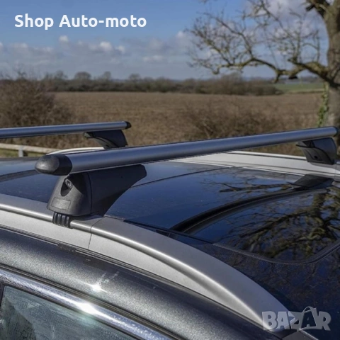 Греди за багажник Automat-Flush Rails, Стоманени с ключалки, 120см, 90кг, Черни, снимка 4 - Аксесоари и консумативи - 53205506