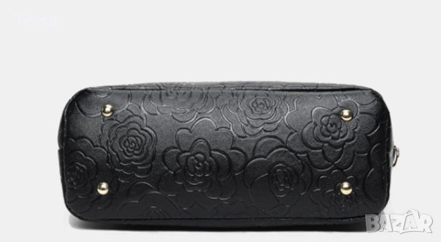 Комплект от 6 броя луксозни дамски чанти /Цвят: Черен;, снимка 13 - Чанти - 46467074