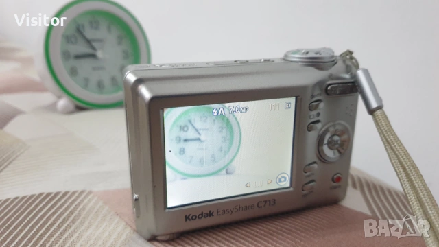 Kodak EasyShare C713, снимка 4 - Фотоапарати - 53432963