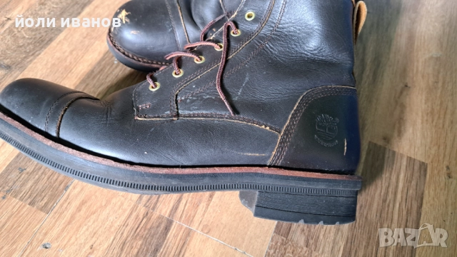 Военни кожени обувки нови,шити,44 1/2, снимка 8 - Мъжки ботуши - 52888281