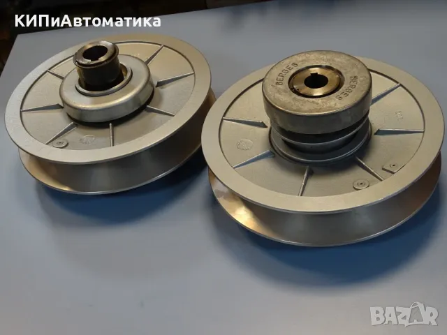 комплект вариаторни предавки Berges RF280B ф34mm/ф28mm double pulley drive, снимка 1 - Резервни части за машини - 46988923