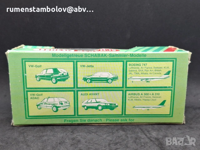 VW Golf MK II, Schabak, 1:43, снимка 11 - Колекции - 53621544