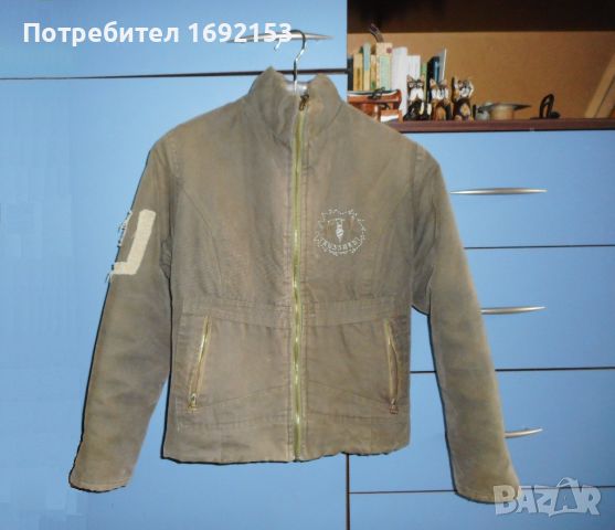 Дамско / детско яке от брезент TRUSSARDI, снимка 9 - Якета - 46021493