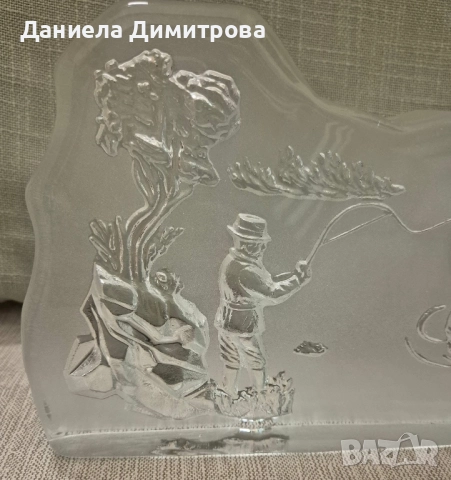 Кристална скулптура, снимка 2 - Декорация за дома - 52476493