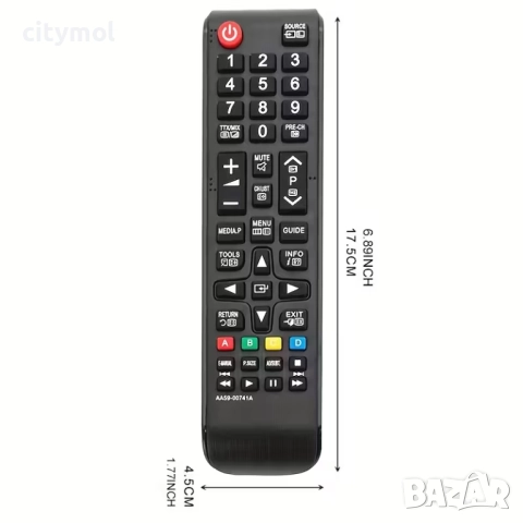 Дистанционно за телевизор SAMSUNG AA59-00741A, снимка 3 - Дистанционни - 51976617