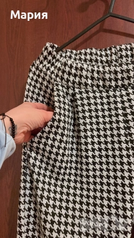 Елегантен панталон Lager 157 – модел „Alba“ (Пепит), снимка 4 - Панталони - 53729912