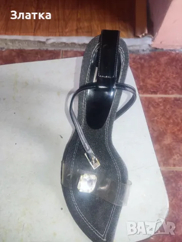 Официални дамски обувки с ток Дамски сандали на висок ток, снимка 5 - Дамски обувки на ток - 49967885