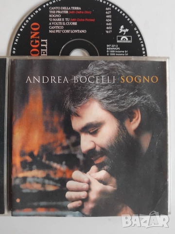 Andrea Bocelli – Sogno - матричен диск класика