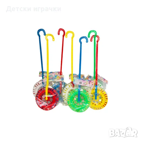 Светещо колело буталка, ролер, играчка за бутане , снимка 2 - Други - 50150711