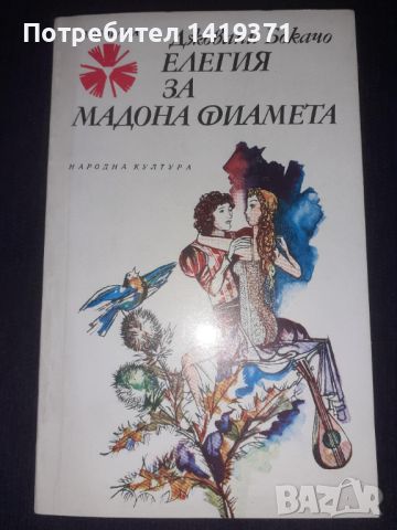 Елегия за мадона Фиамета - Джовани Бокачо, снимка 1 - Художествена литература - 45669181