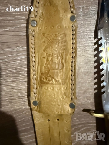 Уникален ловджийски нож , снимка 4 - Ножове - 53213982