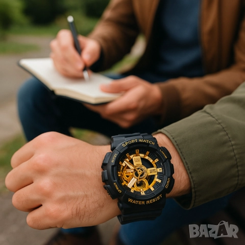 Мъжки мултифункционален часовник - Спортен, водоустойчив и удароустойчив, снимка 9 - Други - 51947586