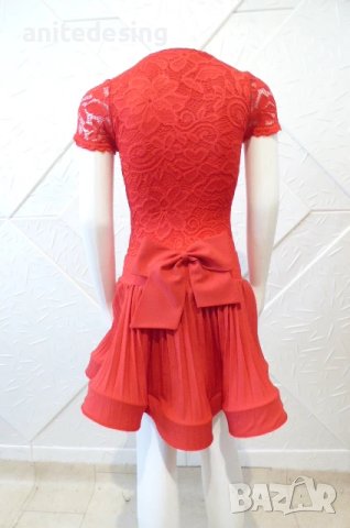 Детска рокля за спортни танци от две части -боди и пола, снимка 2 - Детски рокли и поли - 51218278