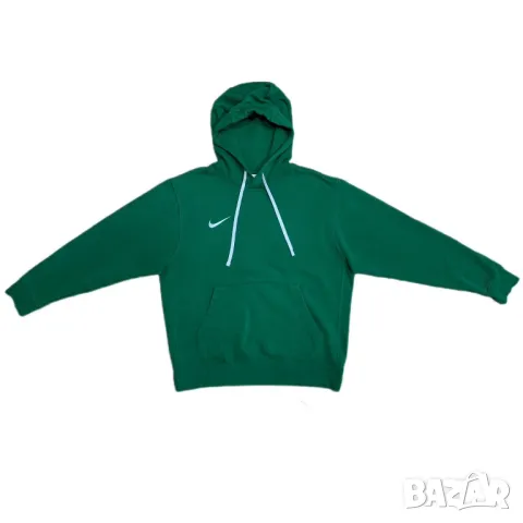 Оригинално мъжко горнище с качулка Nike Club Fleece | M размер, снимка 3 - Суичъри - 47224064