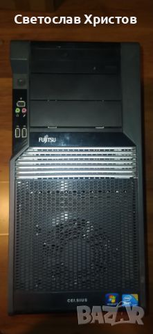 Продавам работна станция Fujitsu CELSIUS M470-2, снимка 2 - Работни компютри - 45237504