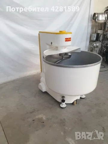 Професионална спирална немска двускоростна тестомесачка Erka, снимка 9 - Други машини и части - 53657862