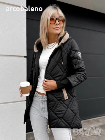 Дамско удобно яке с качулка Polaris, 4цвята , снимка 2 - Якета - 51790319