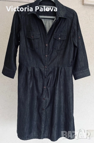 Дънкова рокля-риза CONVERSE ONE STAR оригинал, снимка 10 - Рокли - 53157514