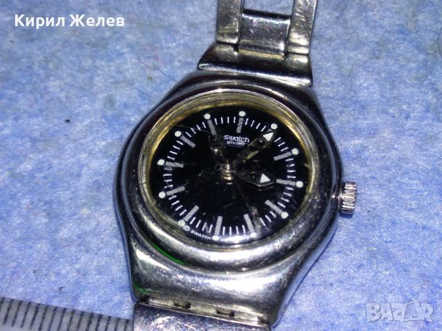 SWATCH IRONY SWISS MADE ОРИГИНАЛЕН ШВЕЙЦАРСКИ КВАРЦОВ ЧАСОВНИК с КРАСИВА ВЕРИЖКА СУОЧ 32554, снимка 15 - Дамски - 45101477