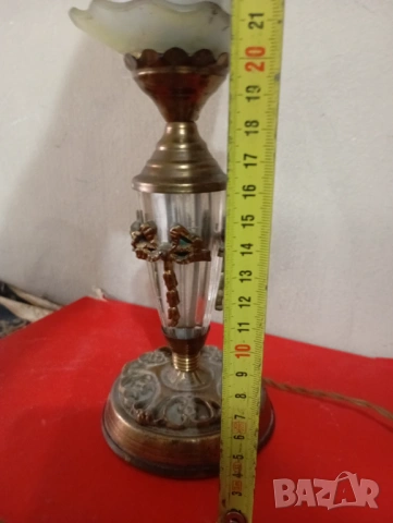 Настолна лампа стил Наполеон, снимка 3 - Настолни лампи - 53896471