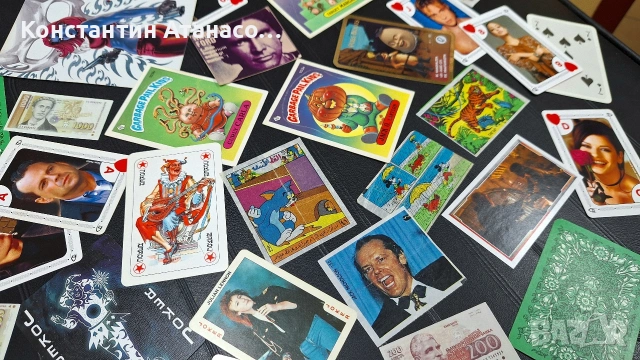 Стари картинки и стикери от дъвки,карти и картички, снимка 4 - Колекции - 53890335