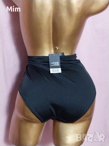 XL Черна бикина с висока талия , снимка 6 - Бельо - 52909422