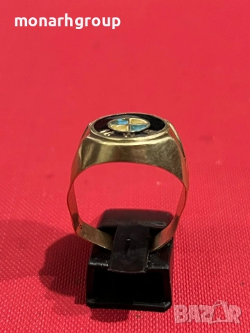 Златен пръстен, снимка 3 - Пръстени - 53658736