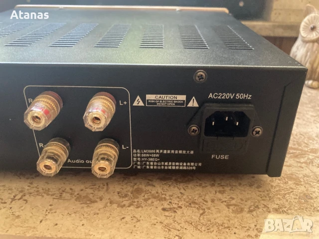 Hi- fi усилвател HY-38 EQ+, снимка 8 - Ресийвъри, усилватели, смесителни пултове - 50806352