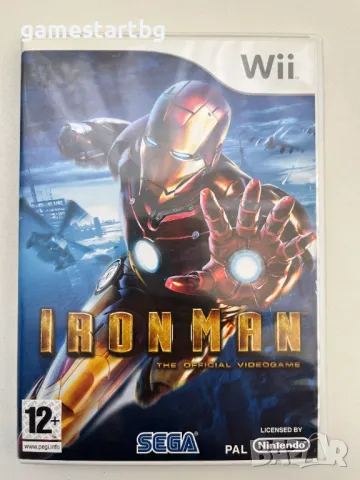 Iron Man: The Official Videogame за Wii, снимка 1 - Игри за Nintendo - 49342476