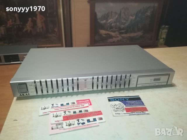 AKAI EA-A1 EQUALIZER-MADE IN JAPAN-ВНОС SWISS 0807241224, снимка 10 - Ресийвъри, усилватели, смесителни пултове - 46509622