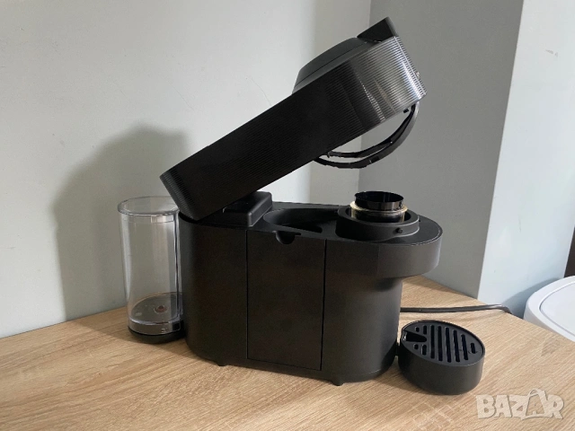 Кафемашина с капсули Nespresso Vertuo Pop Black + 110 Капсули, снимка 4 - Кафемашини - 53493940
