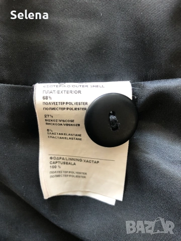 Черно дамско сако DIKA, снимка 3 - Сака - 50655768