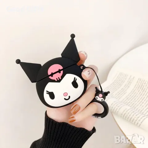 Безжични Bluetooth слушалки Куроми AirPods Pro Hello Kitty Kuromi, снимка 6 - Слушалки и портативни колонки - 49118376