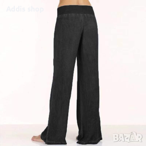 Дамски мек дънков панталон, 2цвята , снимка 4 - Панталони - 44993023
