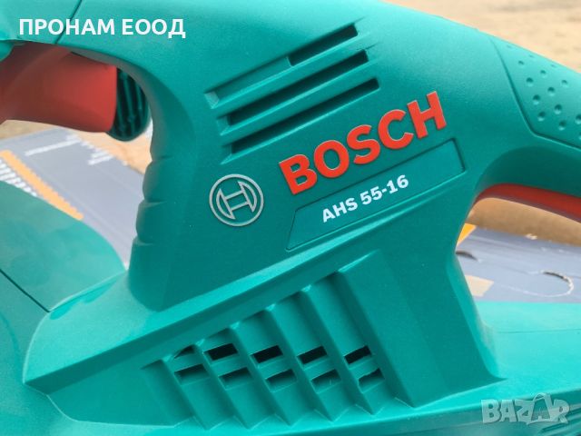 ЕЛЕКТРИЧЕСКИ ХРАСТОРЕЗ BOSCH AHS 55-16, снимка 2 - Градинска техника - 45827944