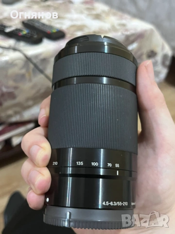 обектив Sony E 55-210 mm f/4.5-6.3 OSS, снимка 6 - Обективи и филтри - 53815585