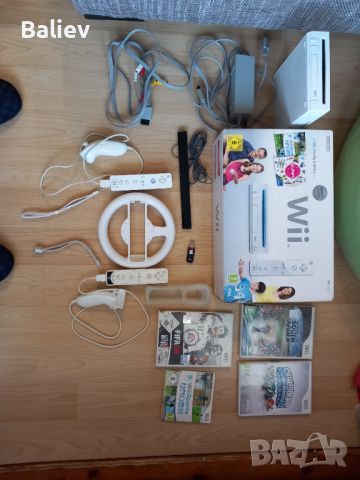 NINTENDO WII пълен комплект , снимка 1 - Nintendo конзоли - 46225702