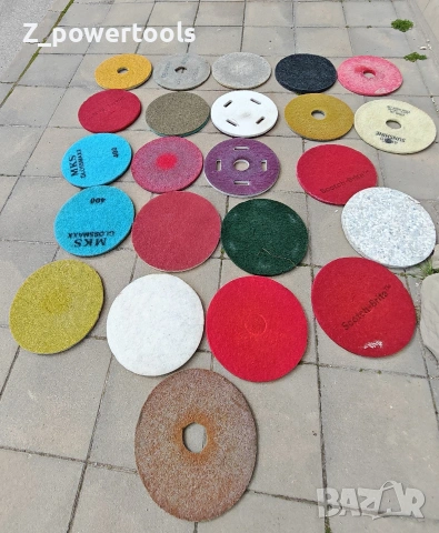 Лот 21 бр. Професионални падове за подопочистващи машини (16" / 406мм)