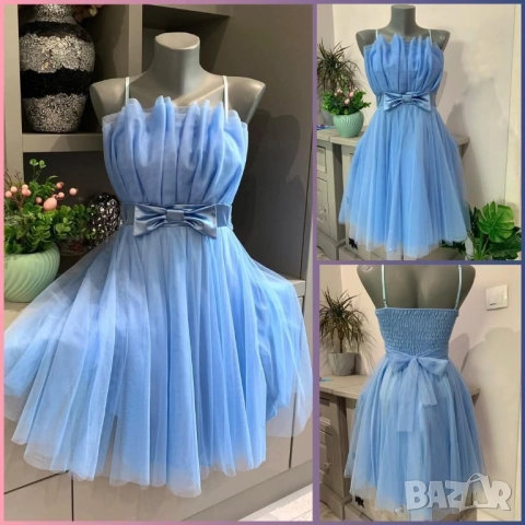 🎀Къси кукленски роклички с панделки  , снимка 3 - Рокли - 51681566