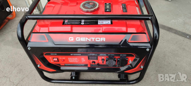 Бензинов монофазен агрегат за ток G Gentor GT2200D, снимка 6 - Генератори - 44987505