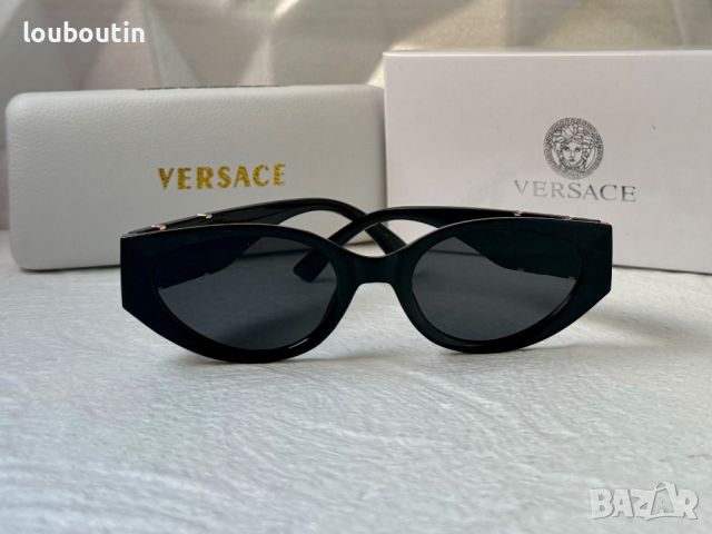 Versace 2024 дамски слънчеви очила котка, снимка 7 - Слънчеви и диоптрични очила - 45571854