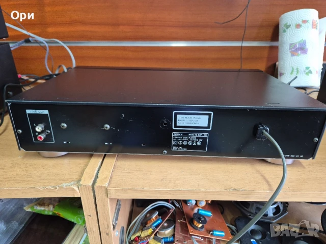 CD player SONY CDP-211, снимка 9 - Ресийвъри, усилватели, смесителни пултове - 50978576