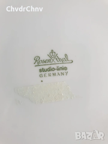 Rosenthal Studio-Line Romance/Розентал Бавария немска колекционерска порцеланова чиния-картина, снимка 9 - Картини - 54091168